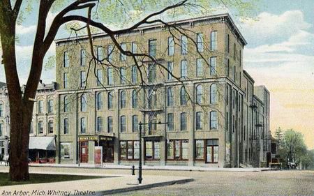 Whitney Theatre - Post Card View (newer photo)